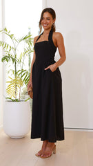 Caden Maxi Dress - Black