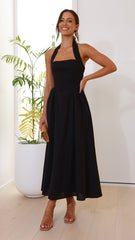Caden Maxi Dress - Black