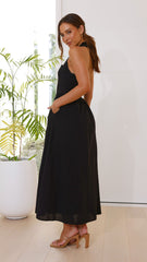 Caden Maxi Dress - Black