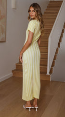 Mari Maxi Dress - Yellow