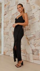 Debbie Midi Dress - Black