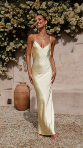 Gisella Maxi Dress - Yellow