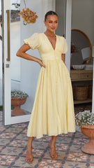 Faiz Maxi Dress - Yellow