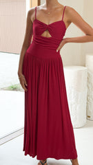 Libertine Maxi Dress - Cherry