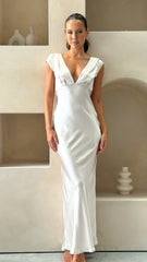 Amelia Maxi Dress - Champagne