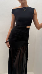 Maella Maxi Dress - Black