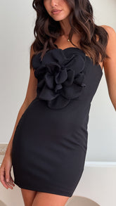 Xanbi Mini Dress - Black