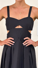Harleigh Midi Dress - Black