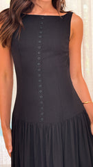 Kora Maxi Dress - Black