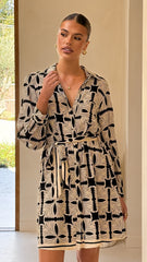 Xara Dress - Cortana Print