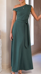 Gemma Maxi Dress - Emerald Green