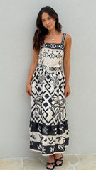 Zabella Maxi Dress - Siena Print