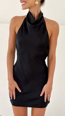 Rina Mini Dress - Black