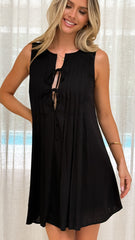 Olivio Mini Dress - Black