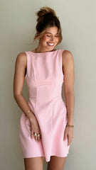 Rafiki Mini Dress - Baby Pink