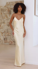 Gisella Maxi Dress - Yellow