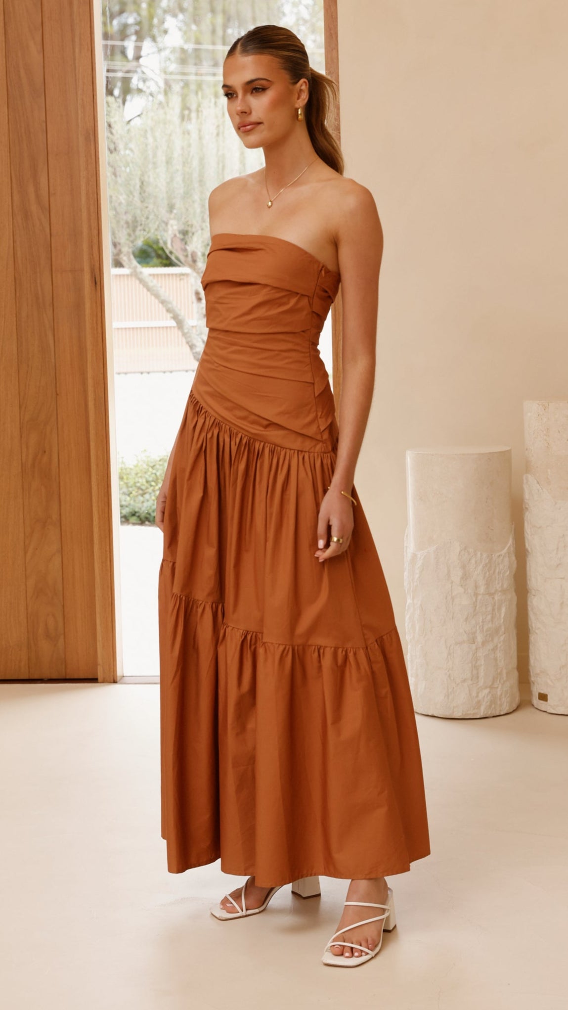 Lola Maxi Dress - Chocolate