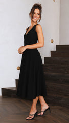 Jayde Knit Dress - Black