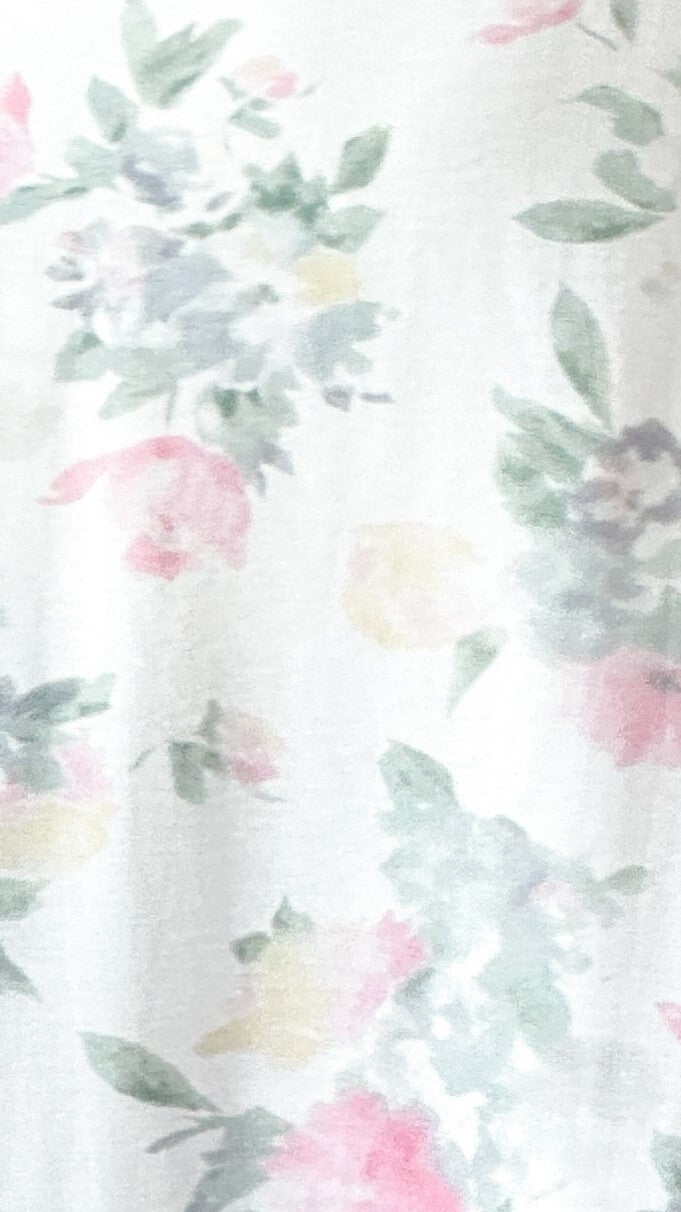 Nova Maxi Dress - White Floral